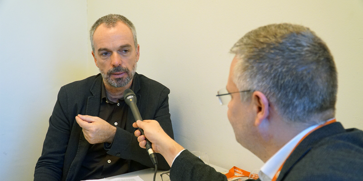 Marcus Ventzke im Gespräch mit Dr. Olaf Köster-Ehling bei der EduCouch